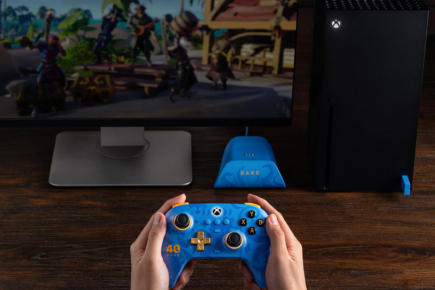 وحدة تحكم لاسلكية 8BitDo Ultimate 3 أوضاع لأجهزة Xbox، لوحة ألعاب نادرة للذكرى الأربعين لأجهزة Xbox One وApple وPC وAndroid