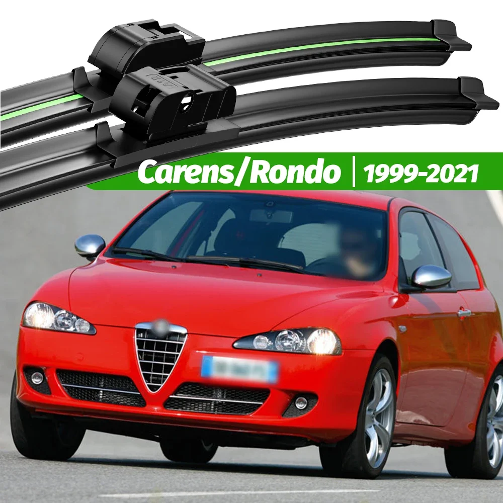 For Alfa Romeo 147 2000-2010 2pcs Front Windshield Wiper Blades 2001 2003 2004 2005 2007 2008 2009 Windscreen Window Accessories