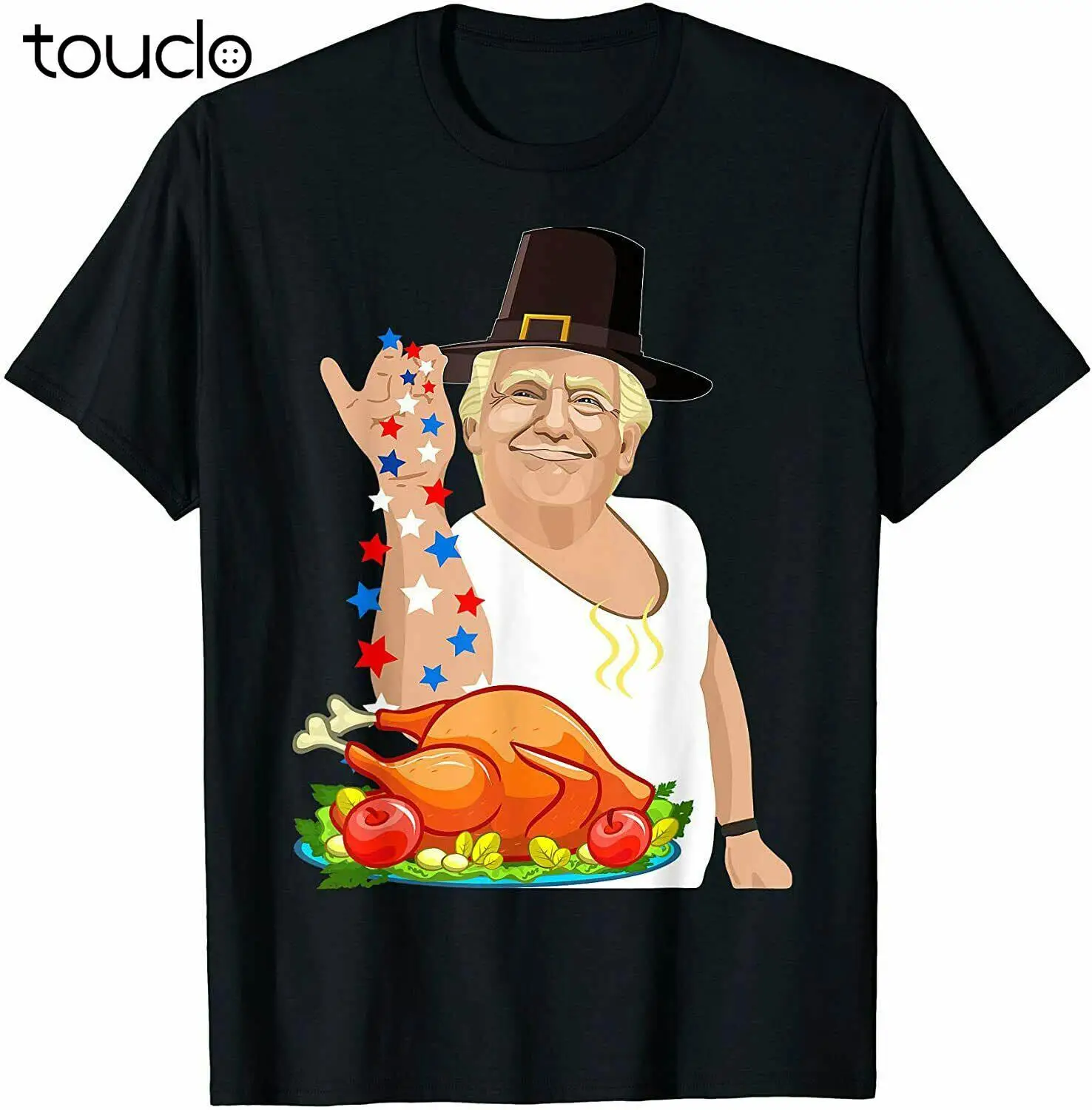 New Make Thanksgiving Great Again Trump Turkey T-Shirt Gift Clothing Size S-5Xl Unisex S-5Xl Xs-5Xl Custom Gift