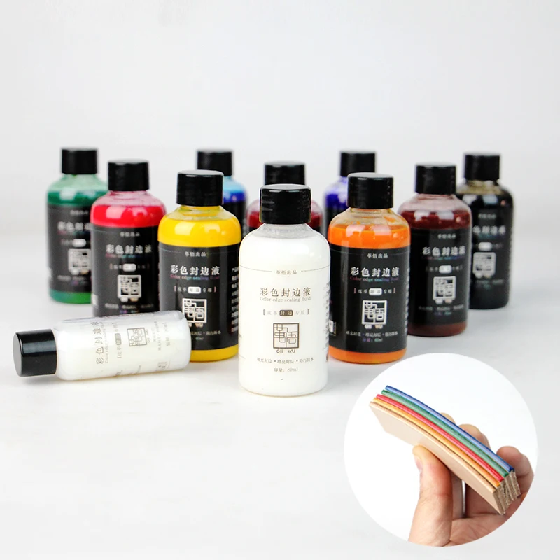 30Ml ผักกระป๋องหนังขอบ Agent น้ำขอบซีล Liquid Polishing หนังขอบน้ำมันหนังทำด้วยมือ
