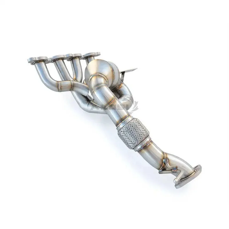 SS304 Sport Exhaust Manifold Header Front Pipe for Mazda3 Axela 2014-2018 1.5L 2.0L SKYACTIV Racing Converter Pipe Upgrade Kit