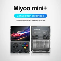 Consola de juegos portátil MIYOO Mini Plus Retro V4 Mini + pantalla IPS de 3,5 pulgadas consola de vídeo portátil clásica reproductor de sistema Linux regalos