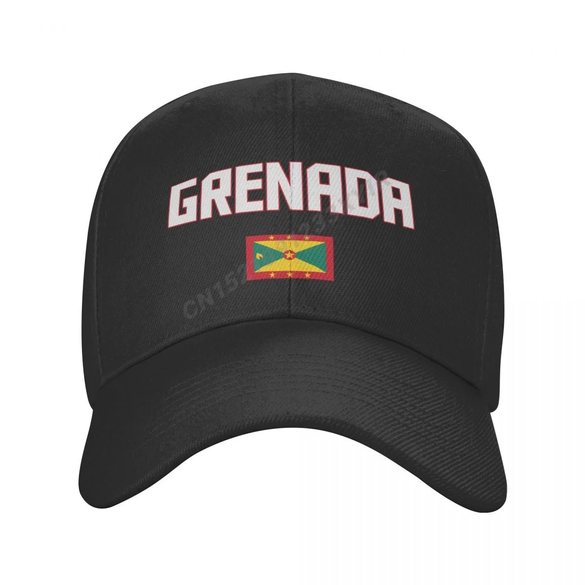 Baseball Cap Grenada Flag Wild Sun Shade Peaked Adjustable Caps for Men Women Print