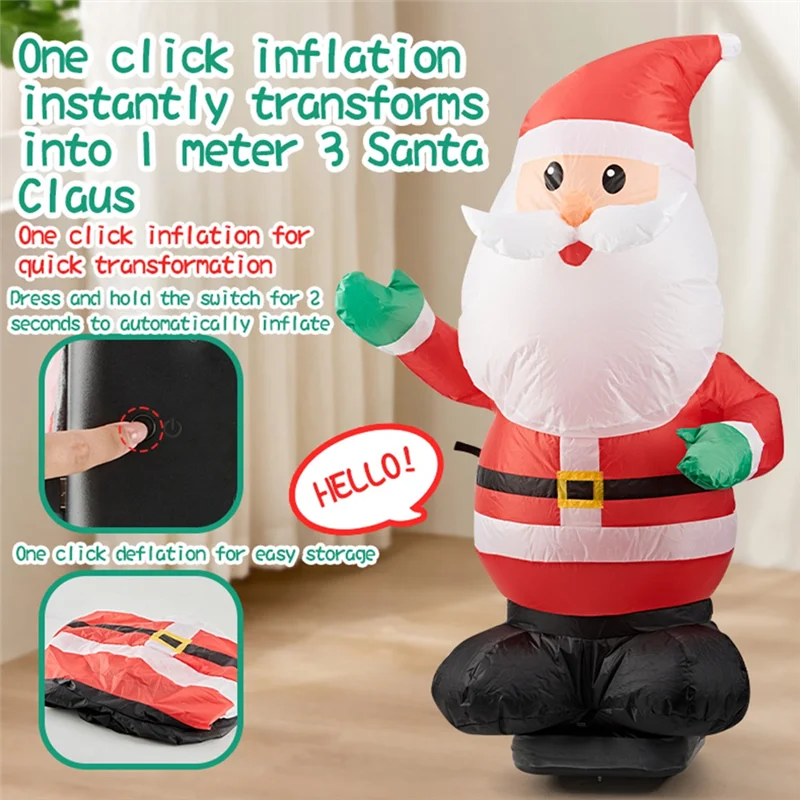 

AAAC-2.4G Remote Control Inflatable Unique Inflatable Shape Christmas Decoration Outdoor Party Supplies