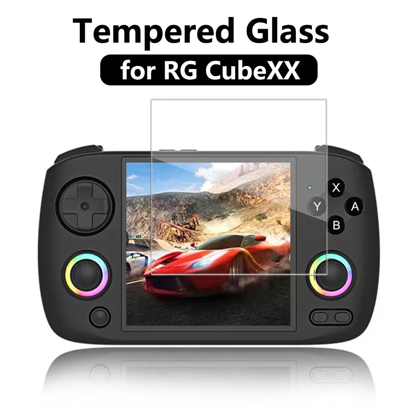 

Protective Tempered Glass for RG CubeXX Anti-scratch Screen Protective Film for ANBERNIC RG CubeXX Glass Accessories