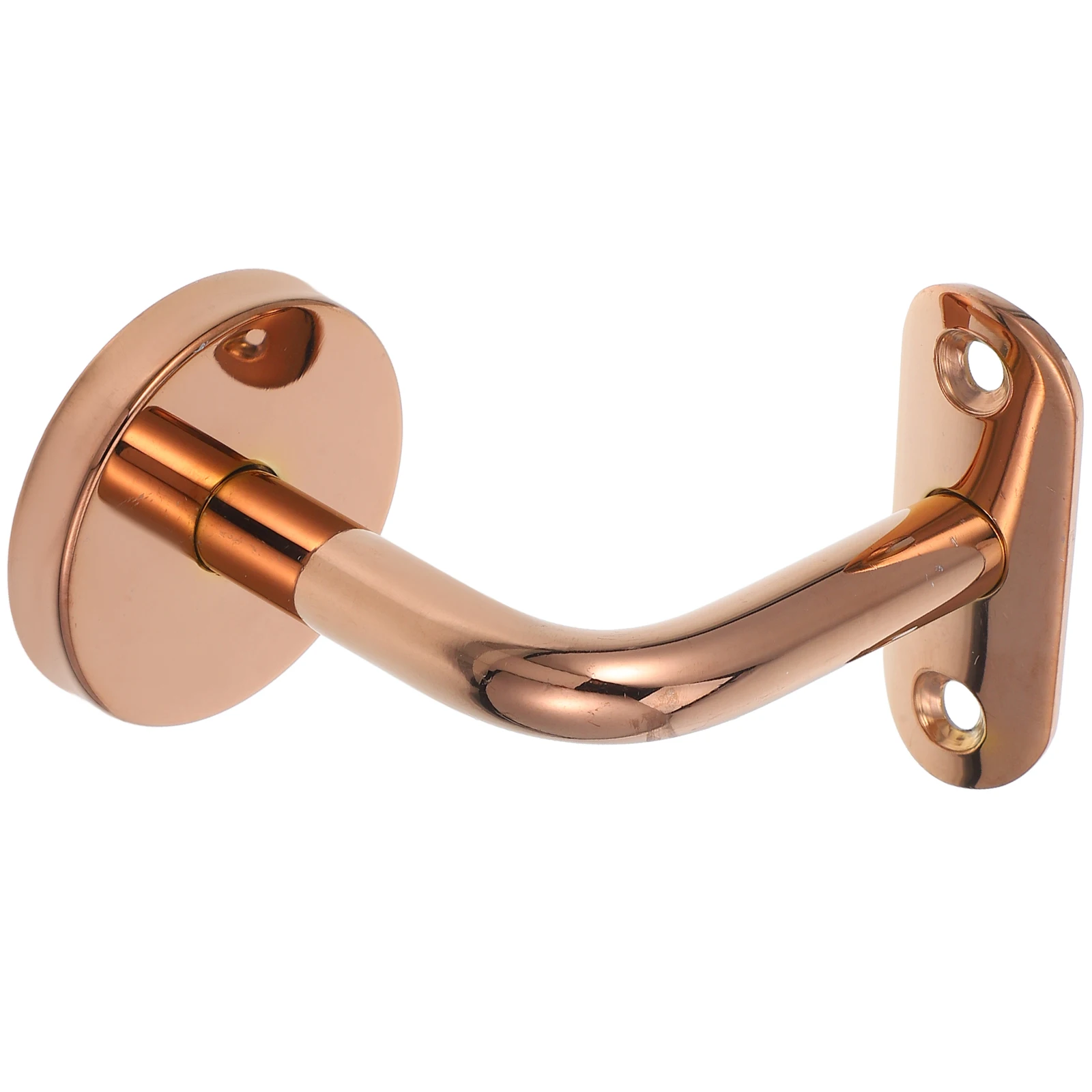 

Stainless Steel Handrail Brackets Heavy Duty Connector Rails for Staircase Support Outdoor Steps Wall Hardware Included