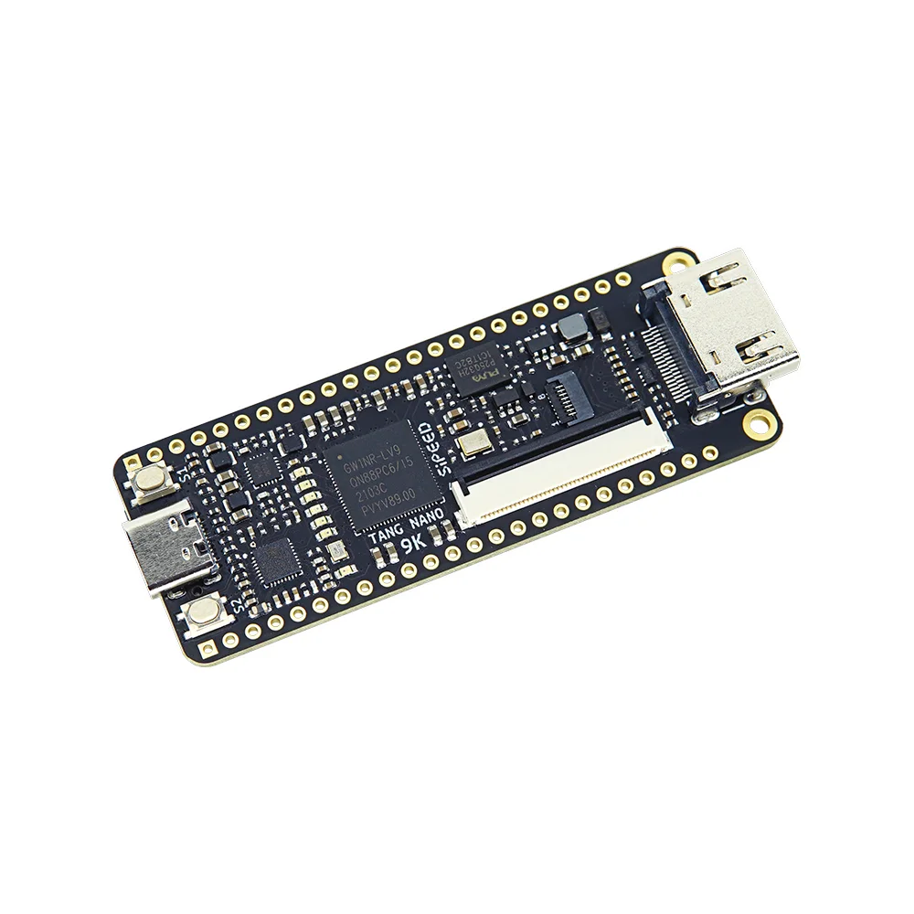 Sipeed tang nano 9k fpga placa de desenvolvimento gowin GW1NR-9 RISC-V hdmi