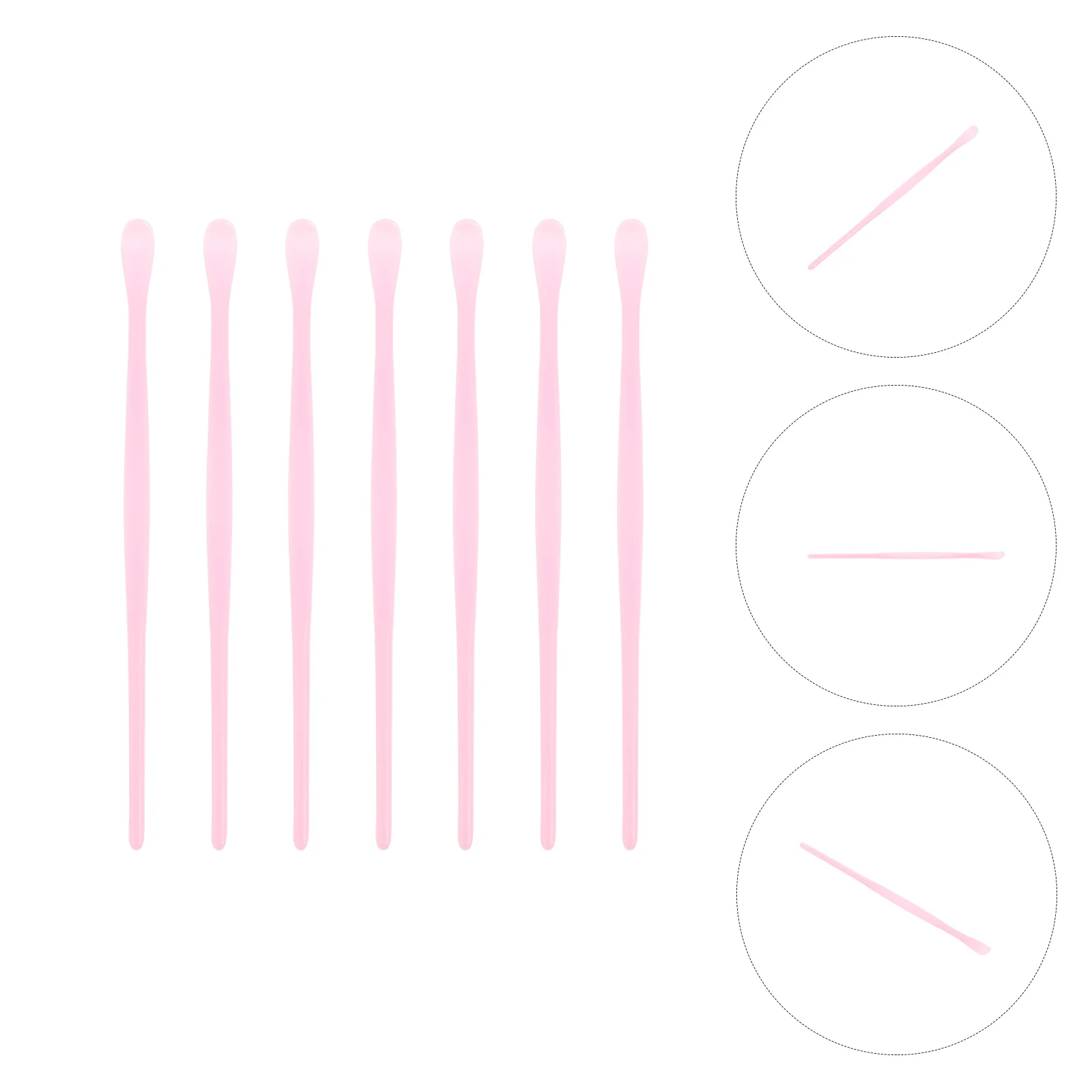 100 Pcs Disposable Ear Pick Beauty Salon Picks Home Multipurpose Random Color Environmental Rod