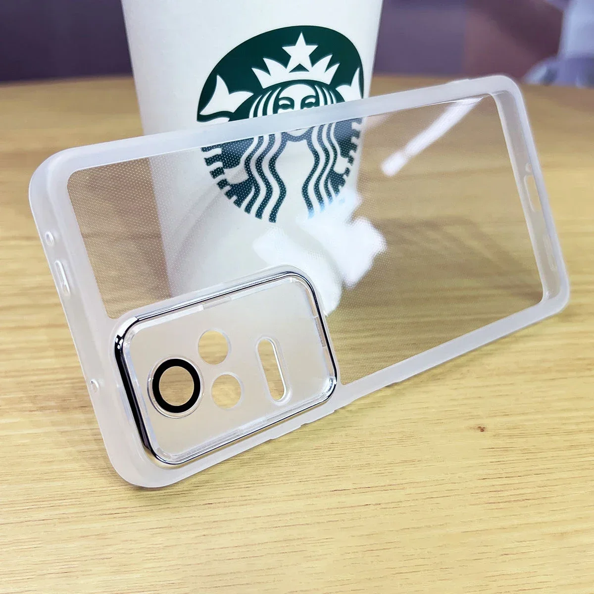

Original Comes with Lens Film Phone Case for Xiaomi Poco F4 GT F4GT 5G Soft Silicone Frosting Frame High-fashion Edge Back Cover