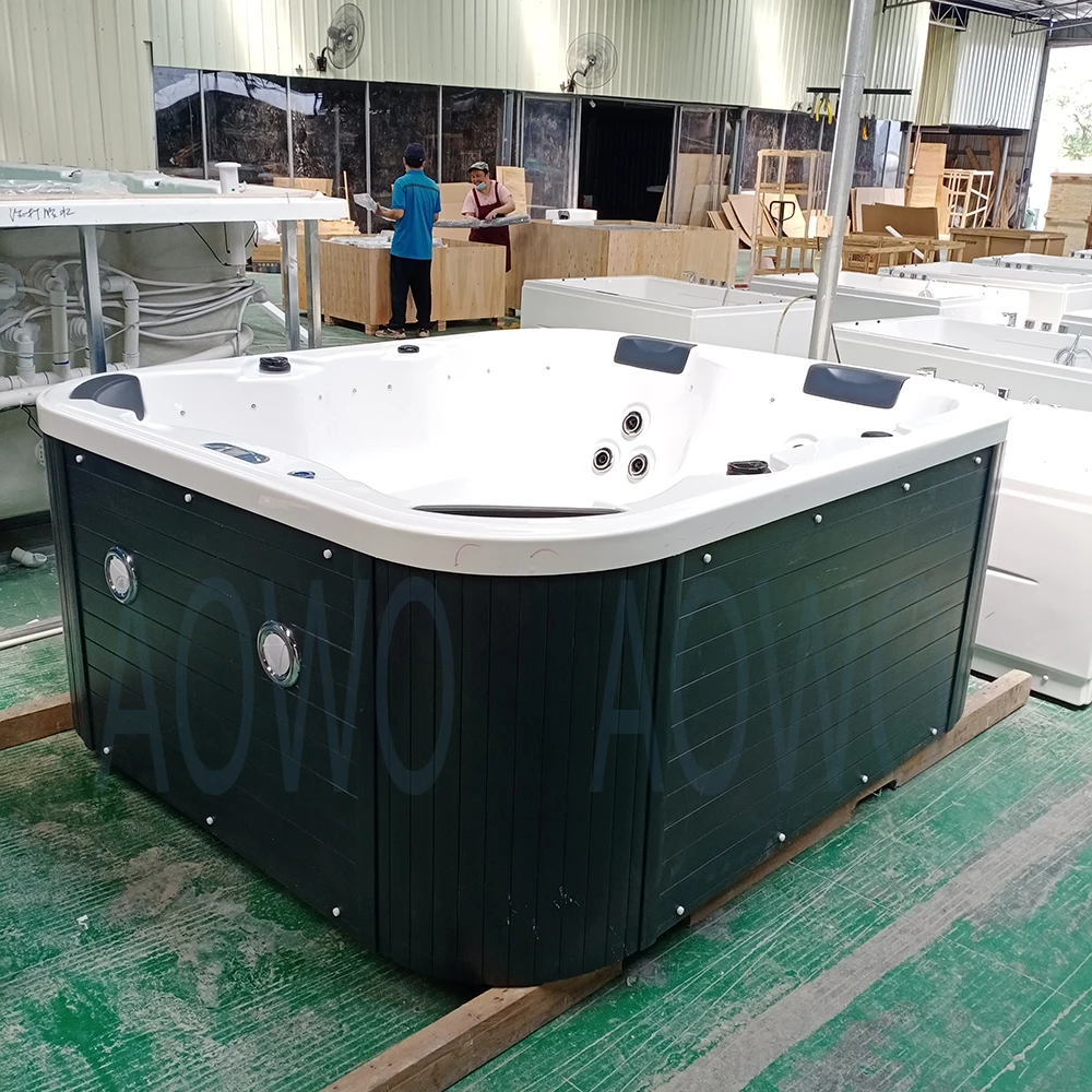 Jacuzziss Outdoor Whiripool Pool Swim Spa 4 Person Whirlpool Tubs CE Approved Jacuzziss Hot Tube Outdoor Spa Tubs Sauna Room