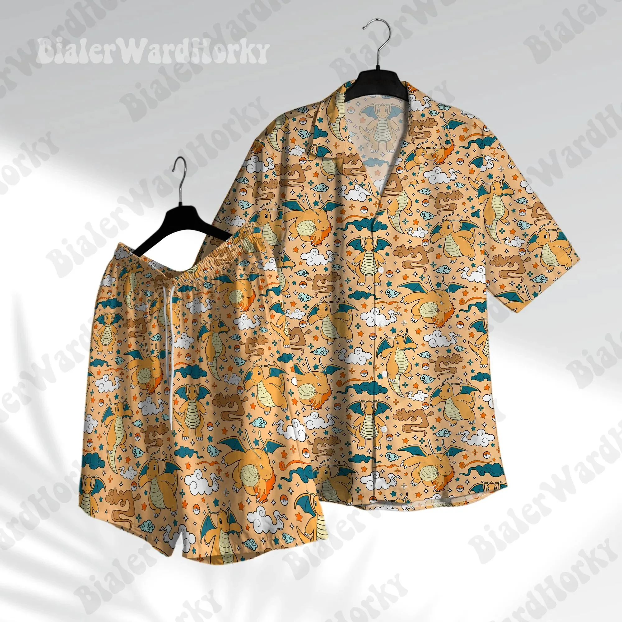 camiseta-grafica-de-anime-pokemon-dragonite-camisa-havaiana-esportes-de-verao-camiseta-masculina-roupas-infantis-camiseta-y2k-feminina-﻿