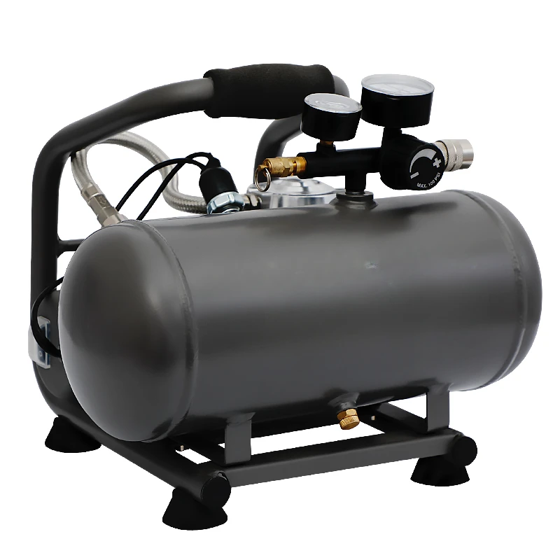 Oil-Free Air Compressor Vehicle-Mounted 12V Air Pump Vehicle-Mounted Outdoor Battery Air Pump