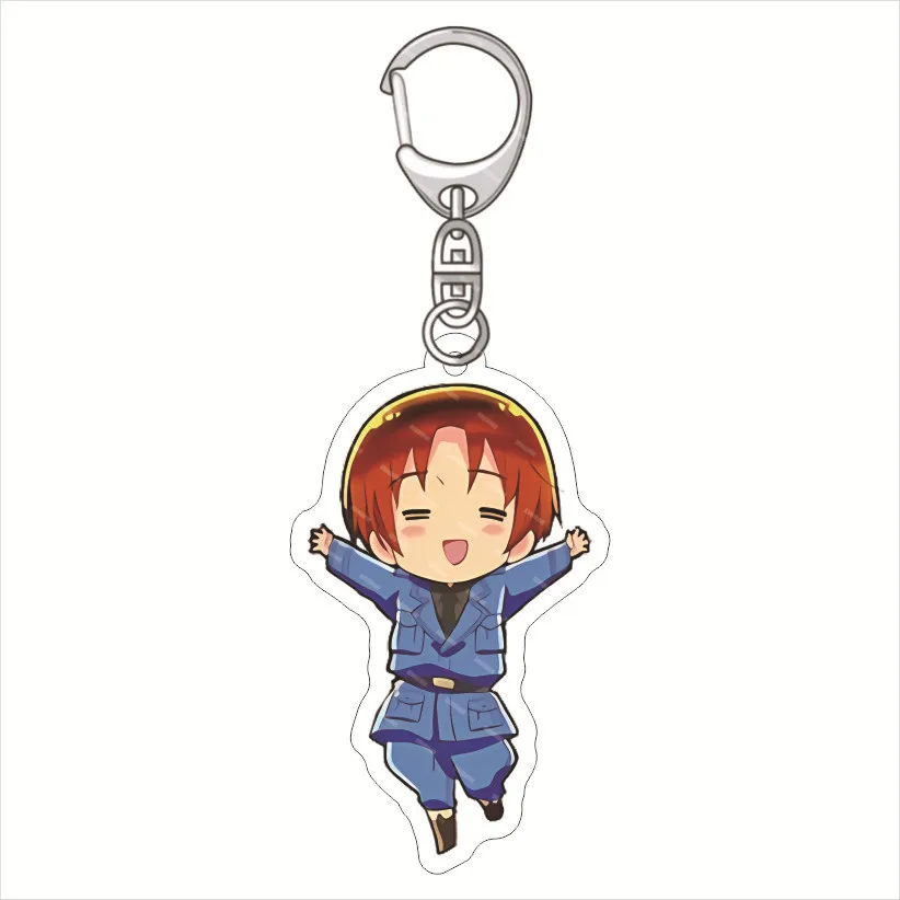 hetlia Axis Powers 6cm acrylic llavero брелок keychain pendant