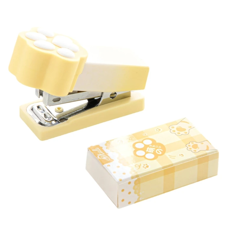  Small Lightweight Cats Paws Stapler Fun Shaped Tool Perfect for Daily Tasks