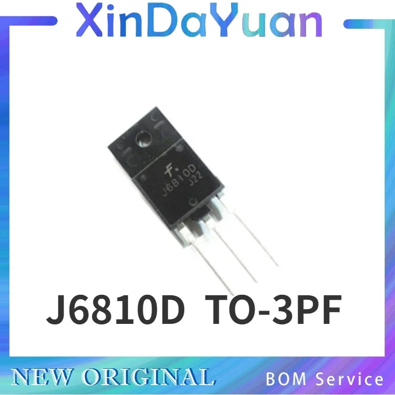 10 قطعة J6810D TO-3PF أنبوب تلفزيون ثلاثي الصمام #1