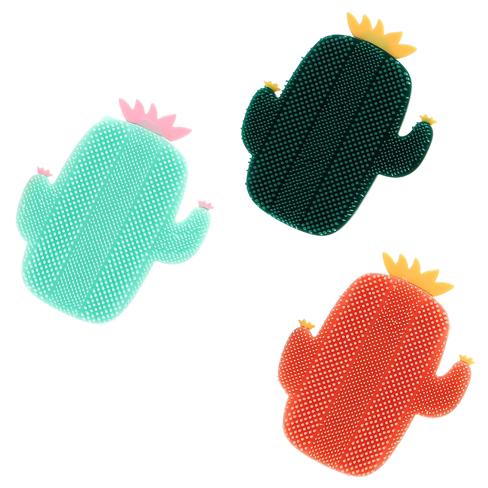 3 Stuks Siliconen Gezichtsborstel Zachte Gezicht Cleanser Scrubber Diep Schoon Vuil Talg Make-Up Remover Peeling Gezichtsreiniging Borstel