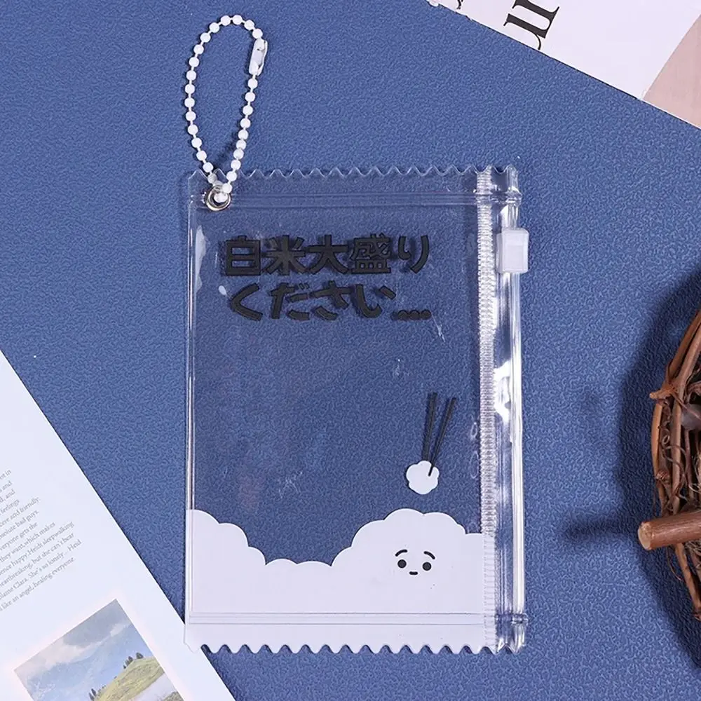 1Pcs Durable Props Badge Storage Display Candy Bag 3 Inch Transparent Protective Shell Cute Plastic Holder Bag