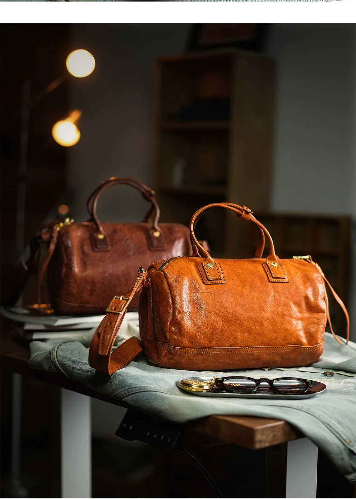 PNDME einfache Vintage-Hochwertige Herrenhandtasche aus erstklassigem Rindsleder für Wochenend-, Alltags- und Partyzwecke, luxuriöse Echtleder-Umhängetasche – Detail 19