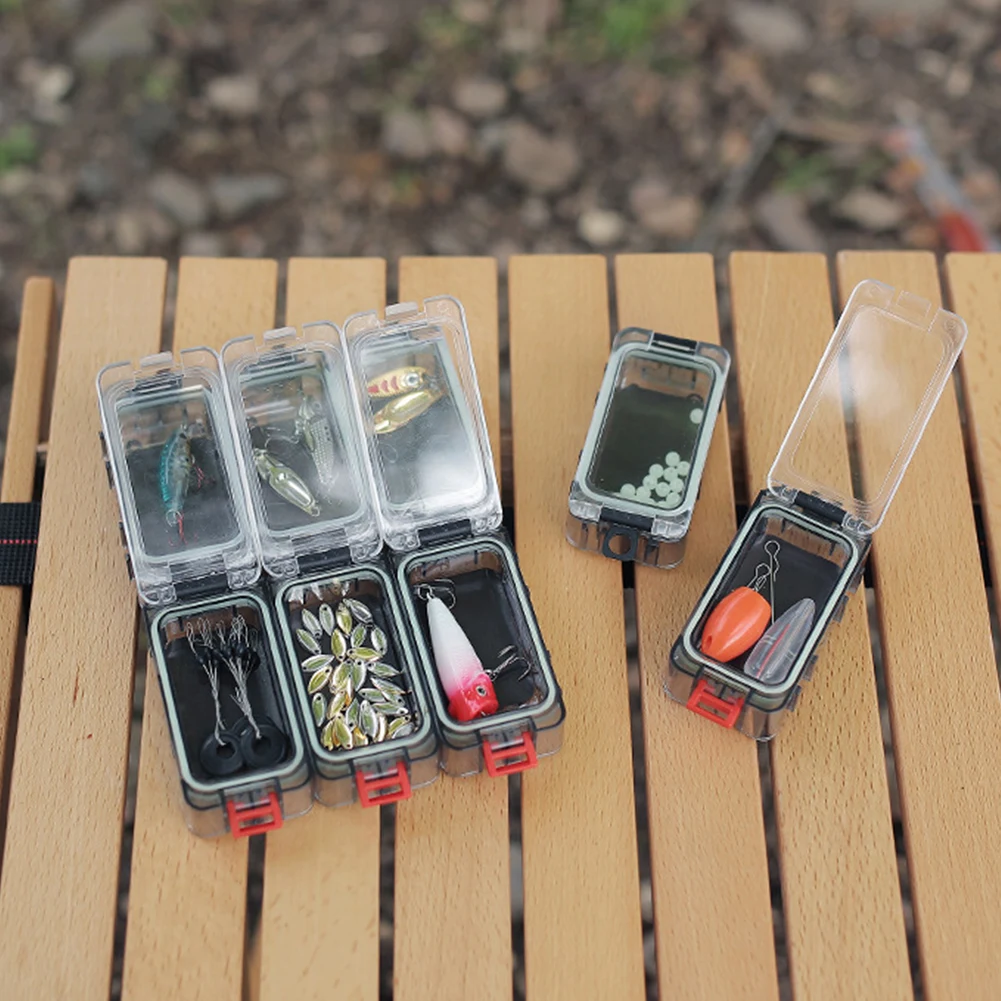 

Expandable Fishing Tackle Box Fishing Hardware Toolbox Waterproof Fishing Lure Hooks Storage Box Luminous Fishing Accessories