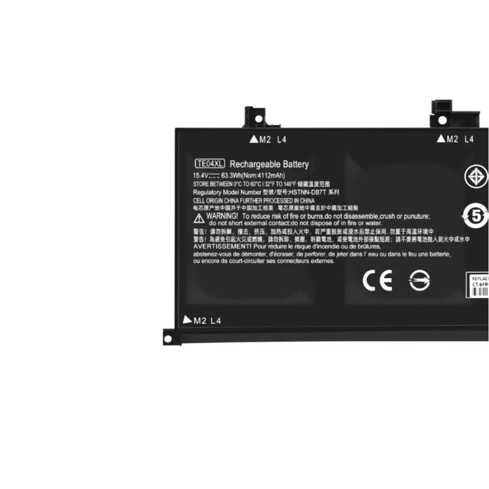 New 15.4V TE04XL Laptop Battery For HP OMEN 15-AX200 15- AX218TX 15-AX210TX 15-AX235NF 15-AX202N 15-BC200 HSTNN-DB7T 905277-855