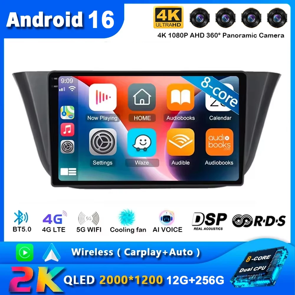 Android 16 For lveco Daily 2013-2021 DSP Car Radio Auto Video Player GPS Multimedia AutoradioTouchscreen All in One NO 2 Din