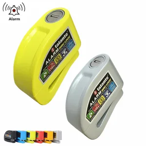 Anti-Theft Disk Lock for Motorcycle and Bicycle, Alarm Safety Padlock Protection, Anti-Theft Reminder Rope, Lock Bracket, Waterproof Main Motor Motorcycle Sales - №2