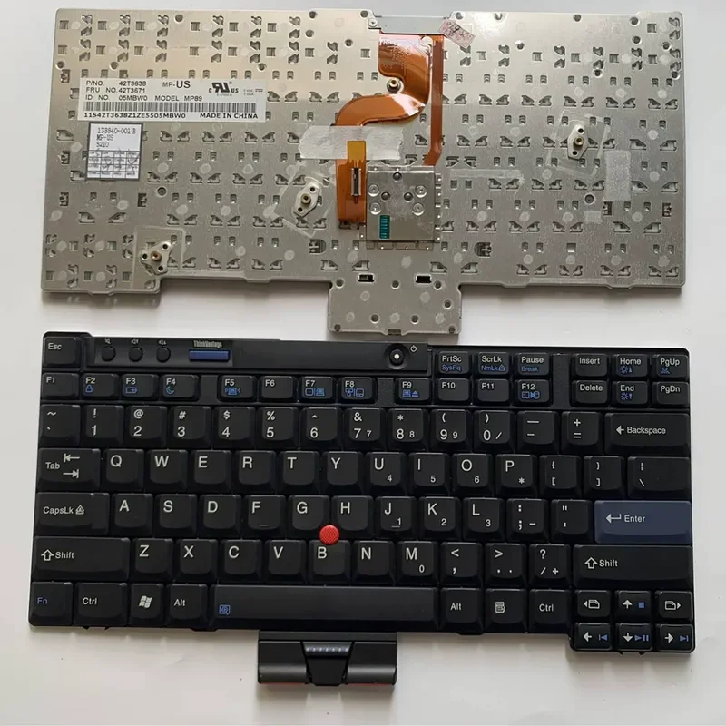 Keyboard for Lenovo ThinkPad X200 X200S X200T X201 X201i X201S X201T Compatible with US Layout