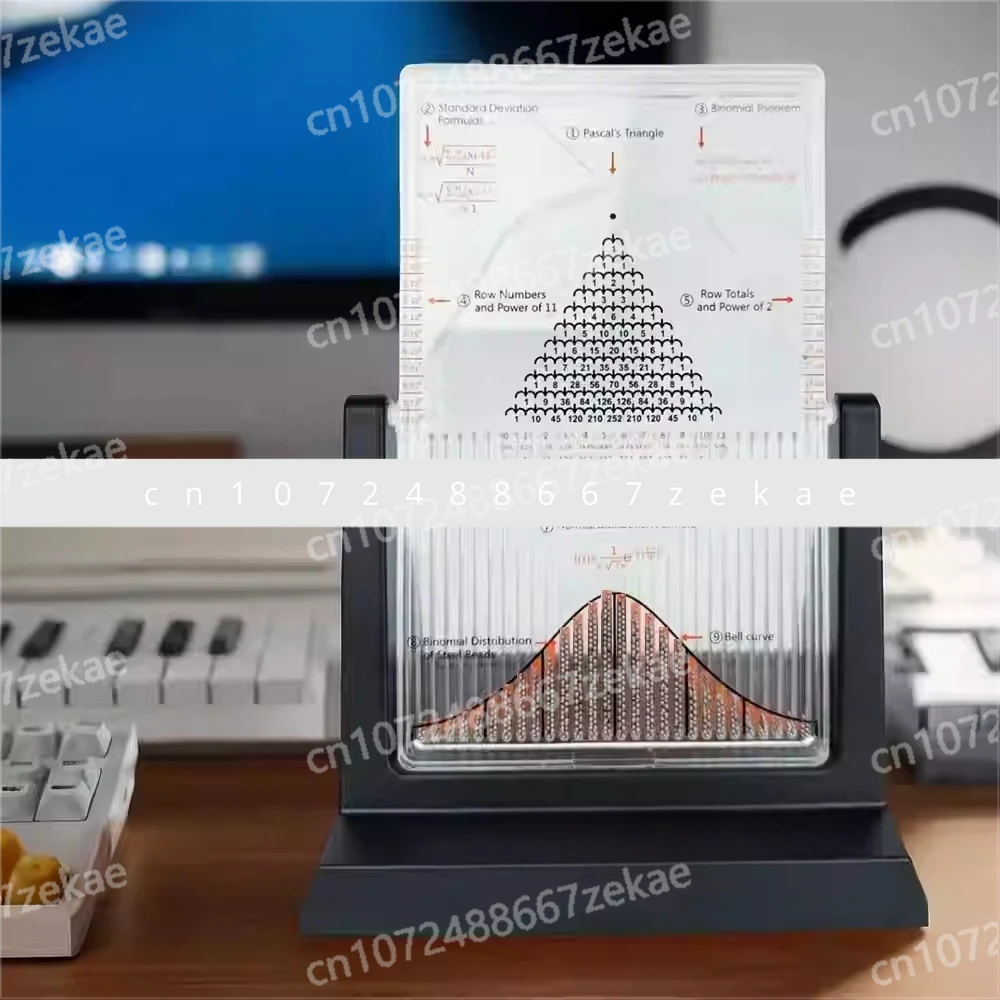 

decompression mathematics probability enthusiast gift New board normal distribution model scientific desktop ornament,