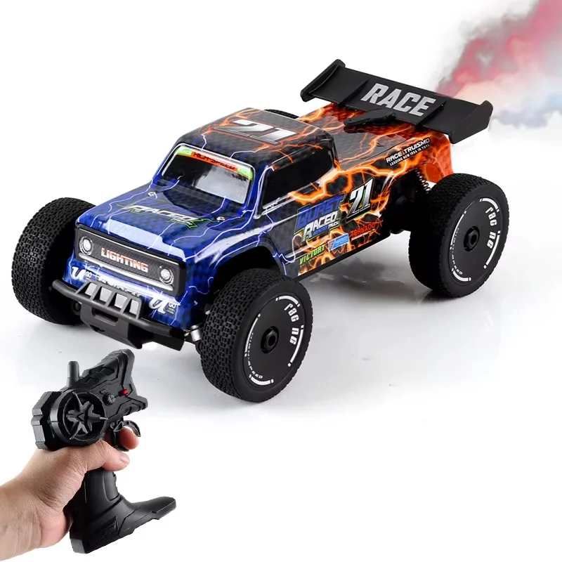 Wireless Remote Control Off-Road Vehicle Lights Spray Mountain Climber Simulation Equation Drift Racing Model Boy Toy Gift