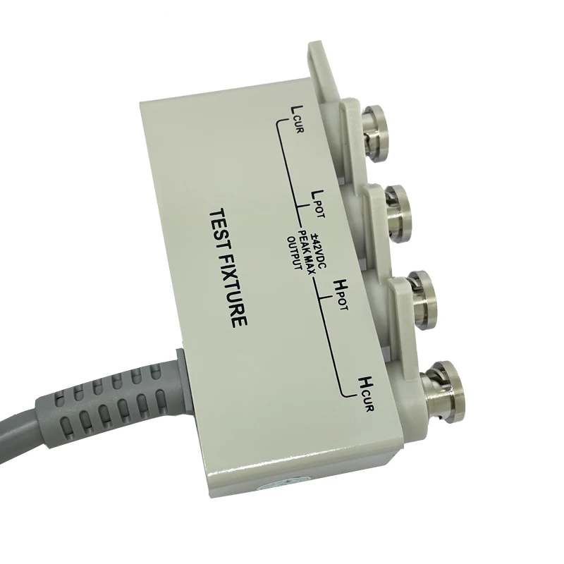 Lcr meter vier-terminal test clip smd patch element Fingerhut befestigung piezo elektrische keramik wafer befestigung lcr brücken test vorrichtung – Detail 6