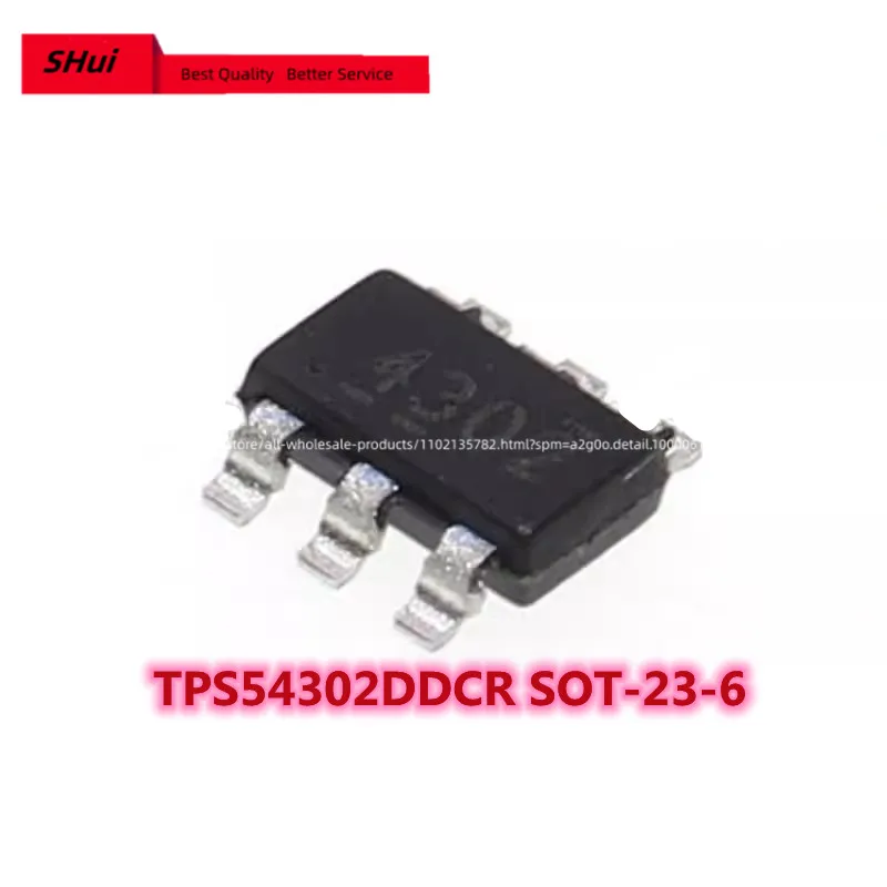 

20PCS Original authentic patch TPS54302DDCR SOT-23-6 synchronous buck converter chip