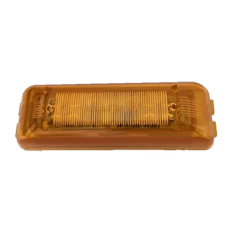 2025 Source Manufacturer Wholesale Bus/Truck 4inch LED Long Side Sign Yellow 12V LED Light Signal Turn Signal Light