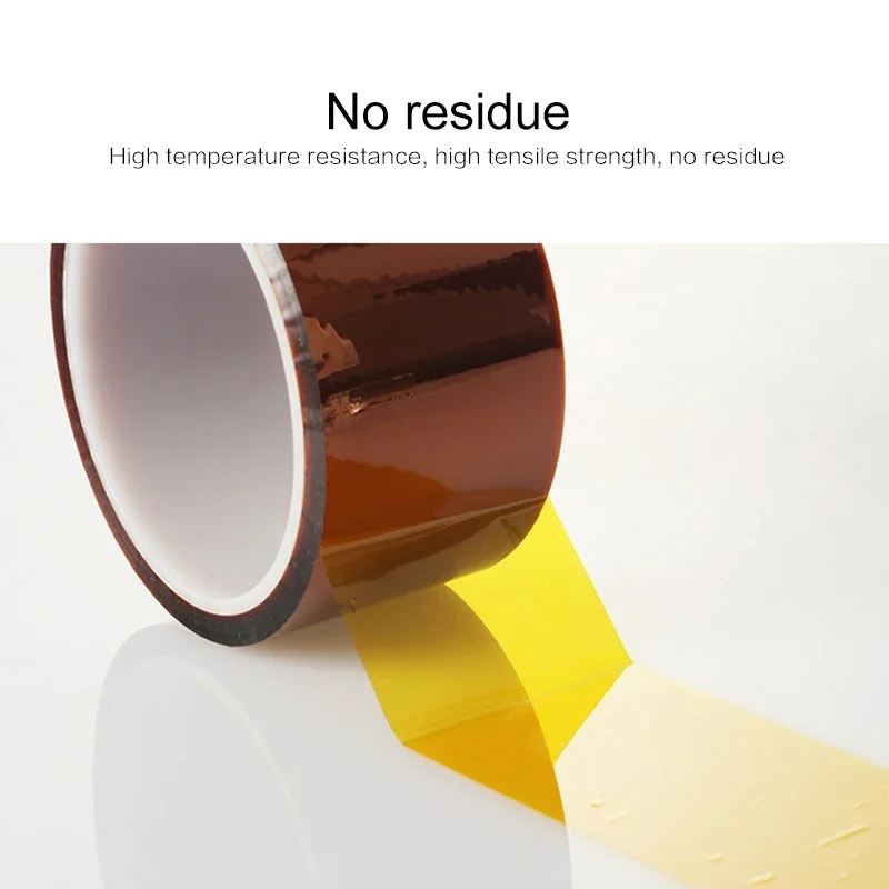 Thermal Insulation Tape Heat Resistant High Temperature Insulation Electronics Industry Welding 3D Printer Polyimide Kapton Tape