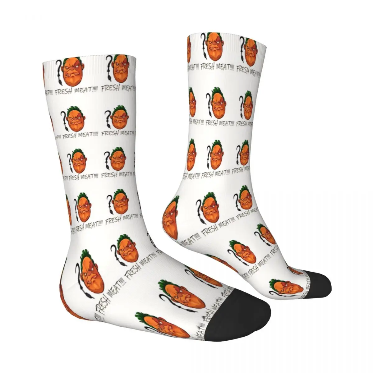 Pudge Fresh Meat Dota Game Socks Male Mens Women Spring Stockings Printed