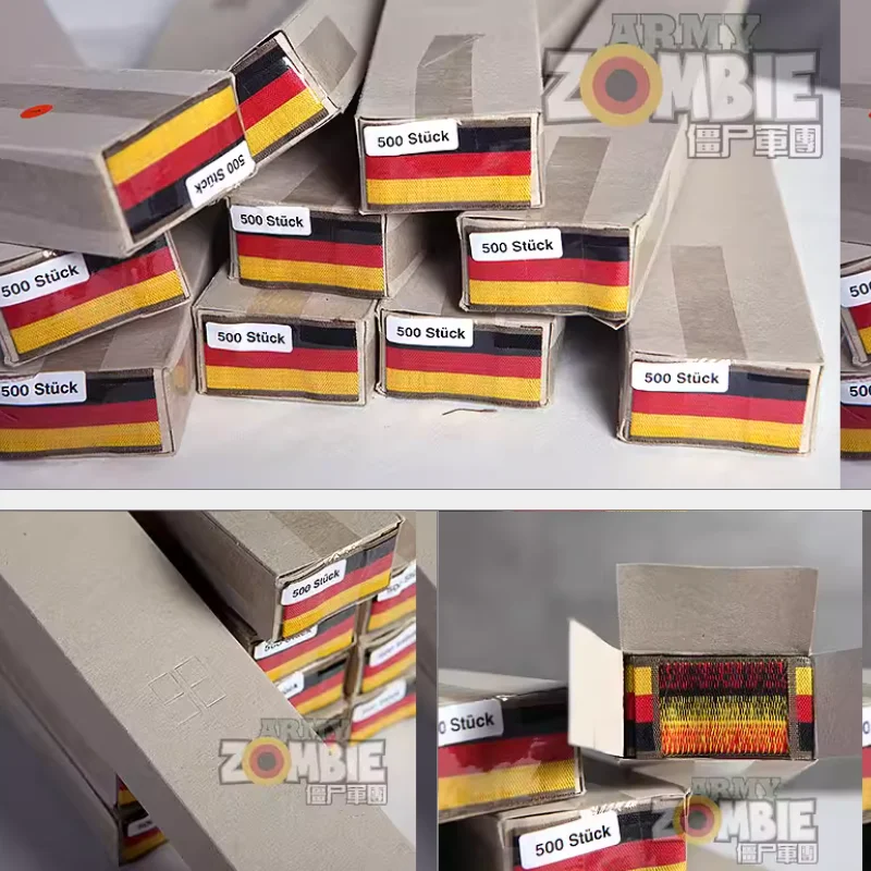 German Imported Original German Outdoor Flag Embroidery Armband Badge Patch Velcro