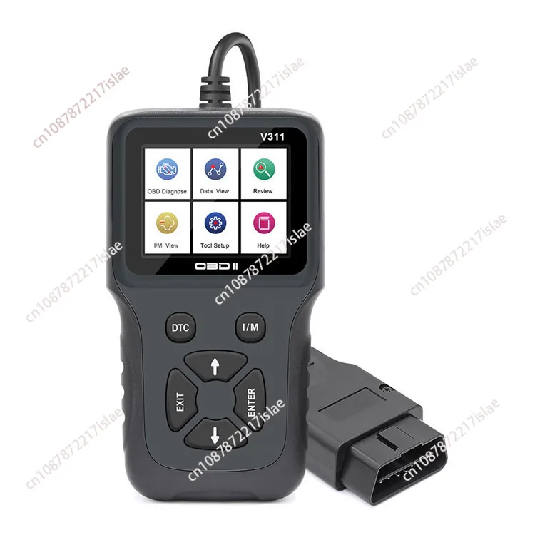 V311 OBD2 Scanner supports OBD2 code reader in 8 languages