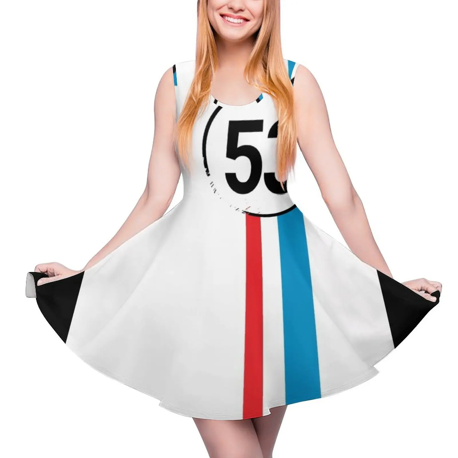 

herbie the love bug Sleeveless Dress Bride dresses Summer skirt