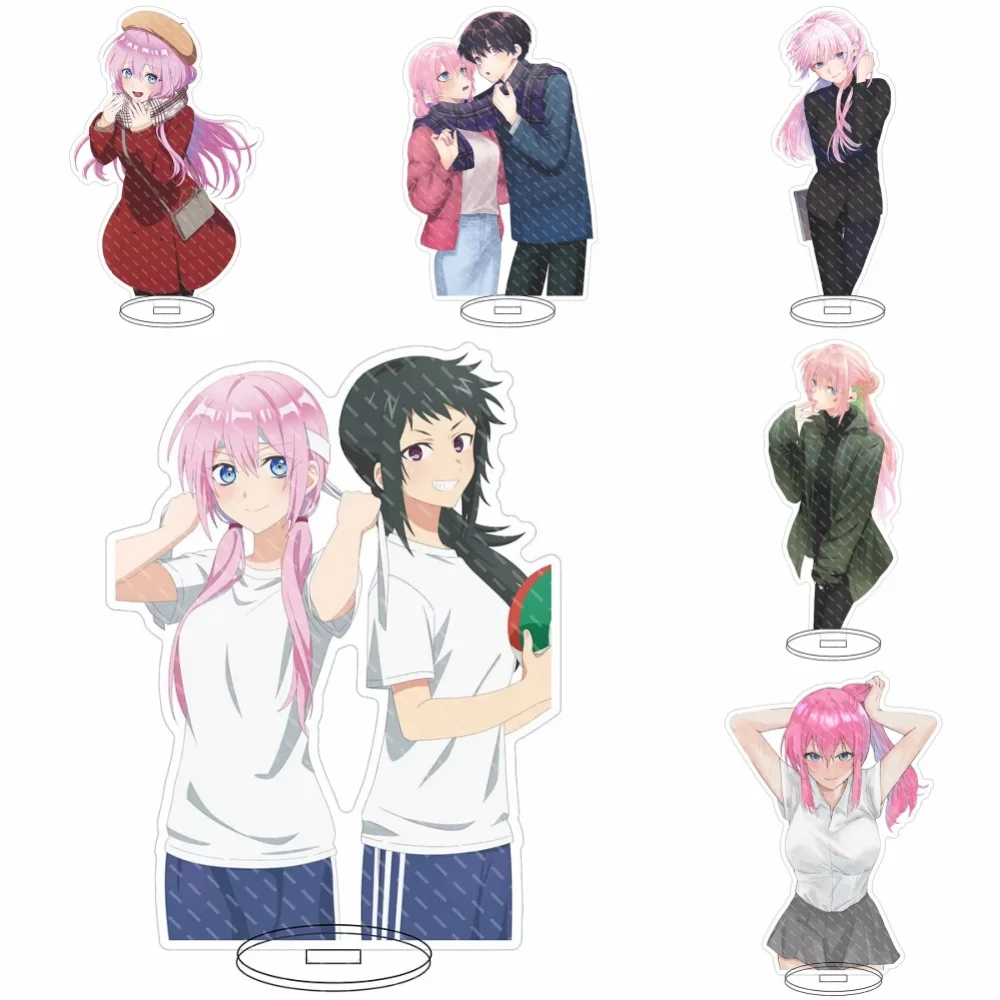 15CM Shikimori's Not Just a Cutie Acrylic Keychain Cosplay Q Version Characters Ornament Accessories Goods Collection Gifts