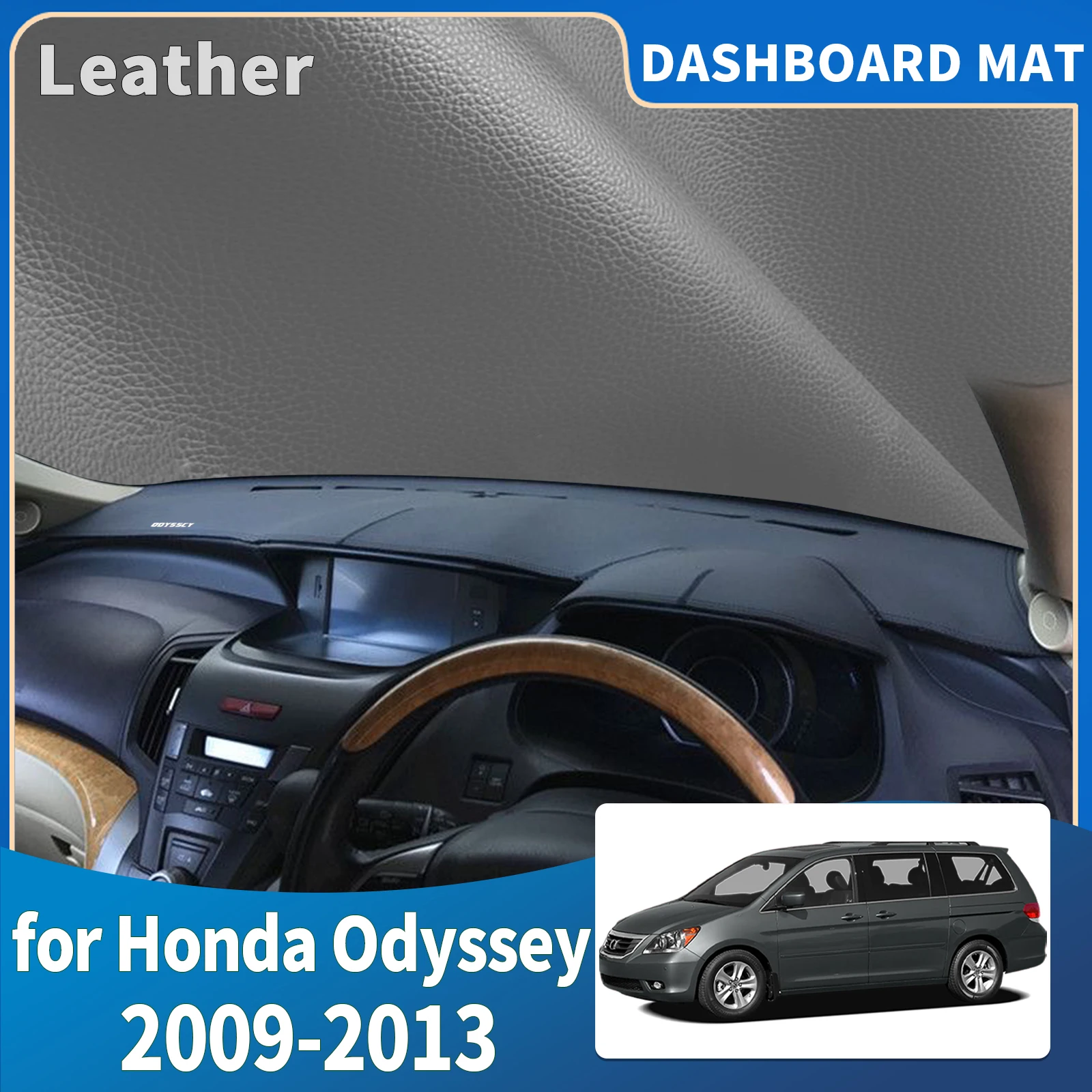 

fit for Honda Odyssey 2009 2010 2011 2012 2013 Dashmat Dashboard Cover Pad Protective Carpet Car Accessories DashMat Sunshade