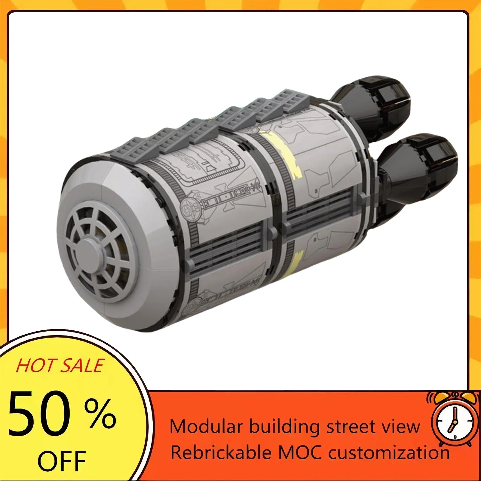 

Набор для сборки космического корабля из 514 деталей, популярная модель по мотивам фильма «Звездные войны», модульный конструктор, технологичный подарок, игрушка для детей на праздники