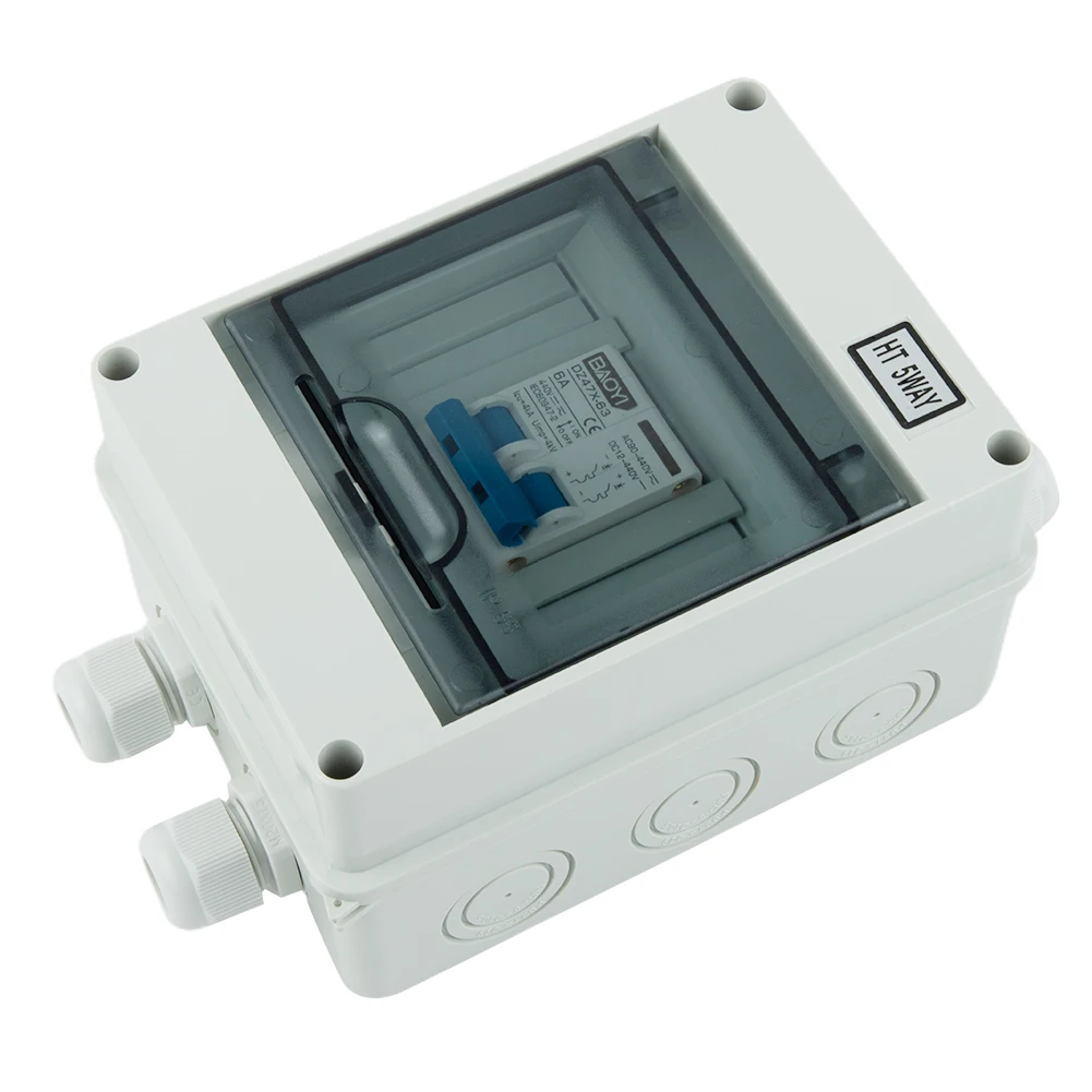 

Надежная защита с автоматическим выключателем DC440V Изолятор солнечной системы для улучшенной безопасности фотоэлектрического разъединителя