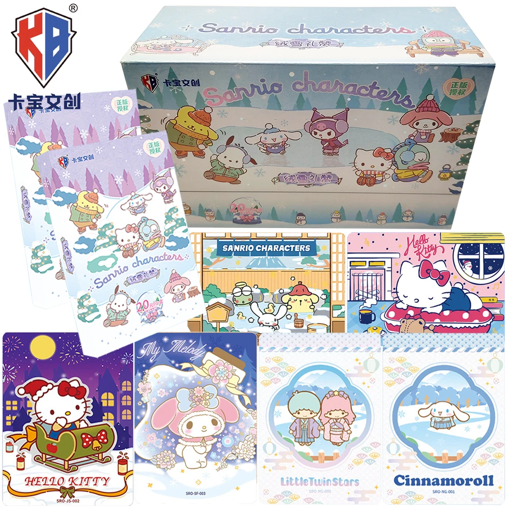 

New Original Kabao Sanrio Limited Character Card Fans Collection Cute Cartoon Creative Peripheral Toy Cute Cinnamoroll Card Gift