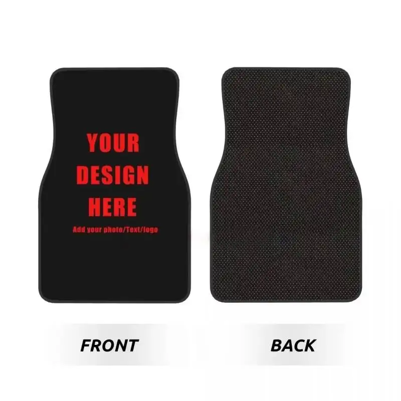 Universal Custom Car Interior Accessories Send Your Design To Customer Before Placing Order Auto Floor Mats Personalized Design - view 3