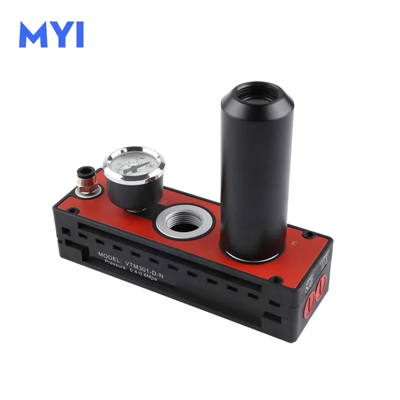 HLH VTM301-D-N Multipole Vacuum Generator Pneumatic Vacuum Pump Large Flow High Vacuum Multi-Stage Vacuum Generator Large Suctio