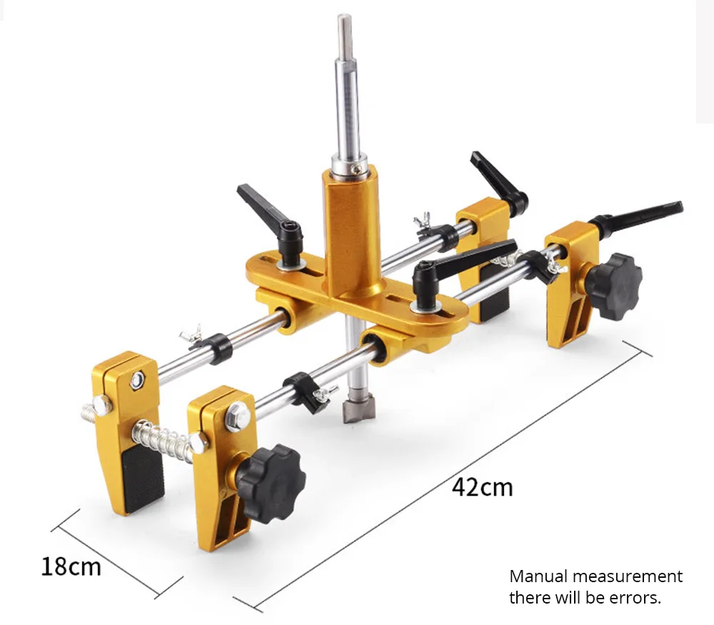 

Wooden Door Hole Opener Slotting Machine Multi-function Door Lock Hole Opener Woodworking Installation Punching Fixture Keyhole