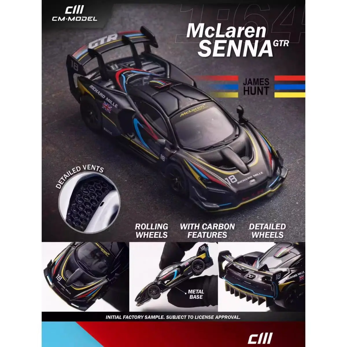 CM 1:64 Suzhou GTshow McLaren Senna