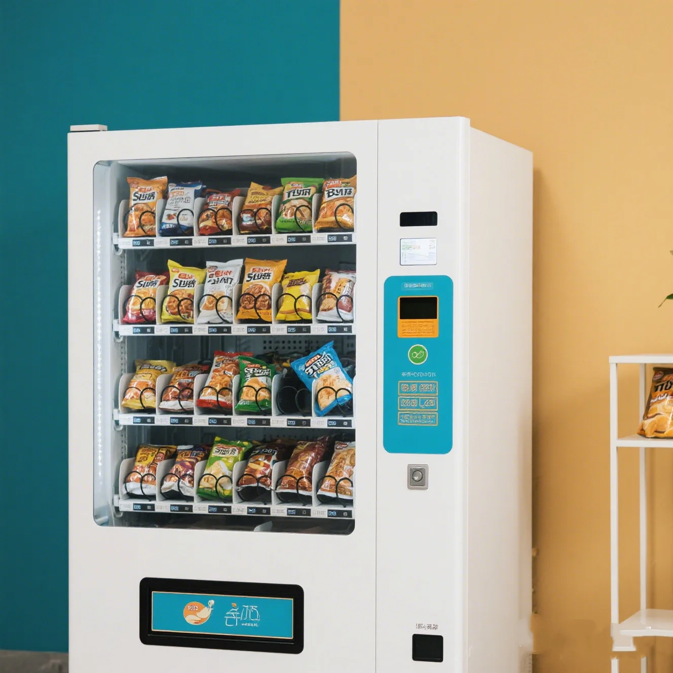 

Customized New design dessert cake vending machine fresh food vending machine with elevator system for sale