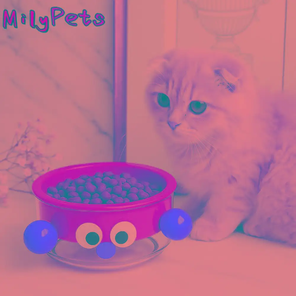 

Food Container Non-Slip 2 in 1 Pet Bowl Multifunctional Large Capacity Cat Water Bowl Cartoon Dog Food Bowl Dog Feeding
