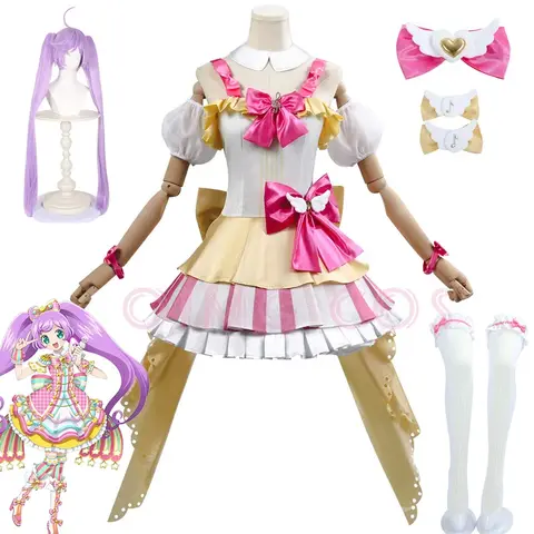 Pripara Manaka Laala 코스프레 의상 카니발 유니폼 성인 애니메이션 할로윈 파티 의상 가장 무도회 남자 게임