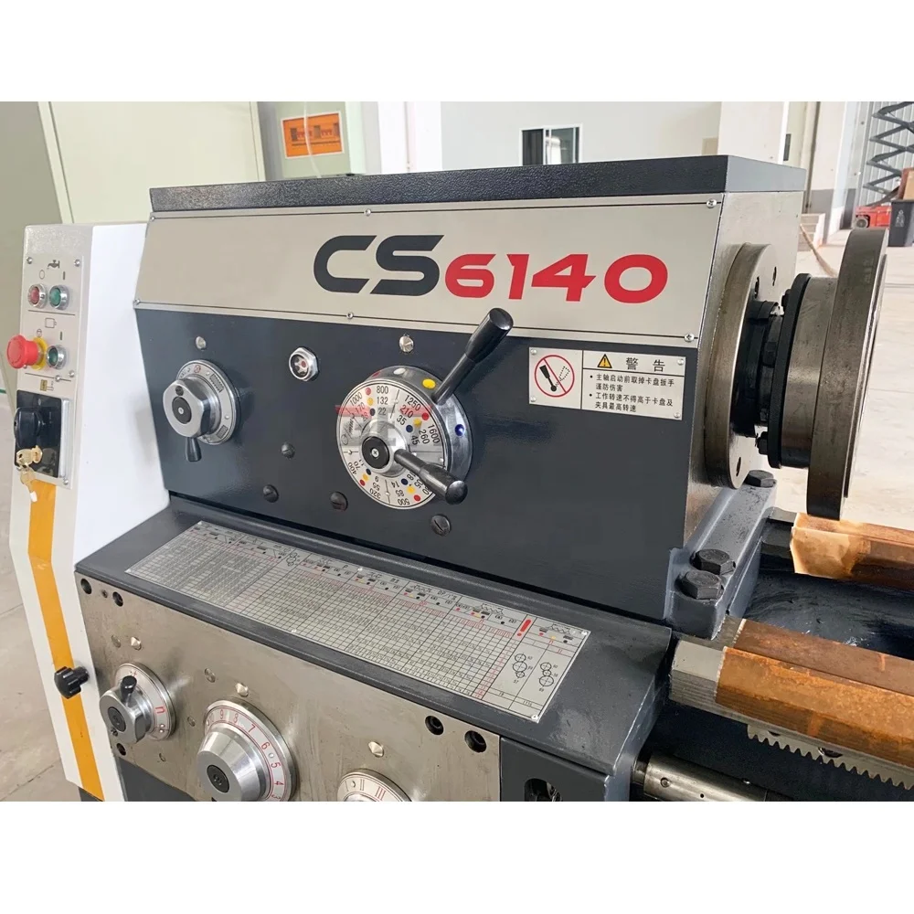 CS6140 1000mm 1500mm Hot Sale Engine Turning Manual Metal Lathe Hine Price